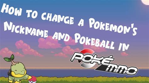 pokémmo chang|pokemon name change ticket.